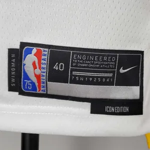 75th Anniversary Golden State Warriors Curry #30 Mexico Edition White NBA Jersey 3