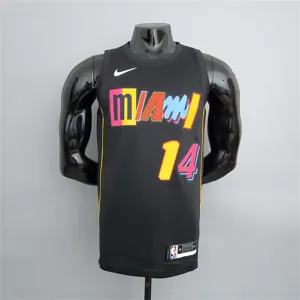 2022 Season Heat Team Herro #14 City Edition Black