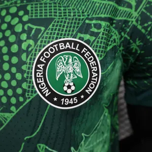 2023 Nigeria Home Kit Green Player Version Shirt Soccer Jerseys For Sale 4