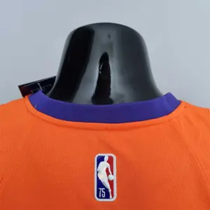 75th Anniversary PAUL#3 Phoenix Suns Jordan Theme Orange NBA Jersey 3