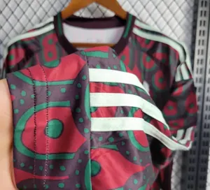 2024 Mexico Home Kit Long Sleeve Shirt Football AAAAJersey Supplier 3