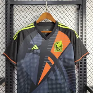 2024 Mexico Goalkeepers Black Kit Football AAAAJersey Yupoo 7