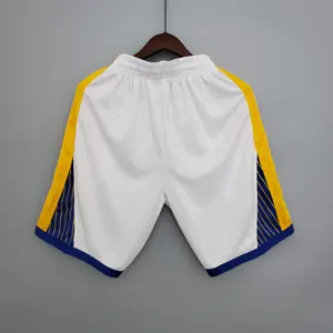 Lakers White Shorts 6