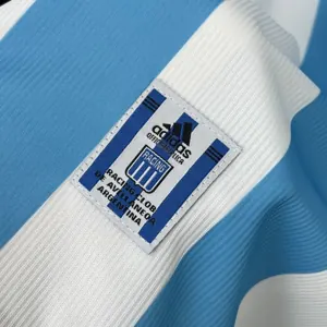 00-01 Racing Club de Avellaneda Home Retro Kit Vintage Shirt AAAAJersey Supplier Yupoo 1