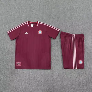 25-26 Bayern Munich OG Red Training Kits Football Tracksuits 1