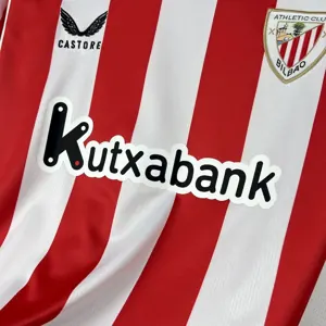 25-26 Athletic Bilbao Home T-Shirt Football Apparels Soccer AAAAJersey Yupoo 2