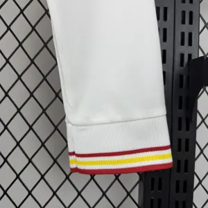 1996 Spain Away Mens Retro Kit Vintage Soccer Long Sleeve T-Shirt AAAAJersey Supplier Yupoo 8 7