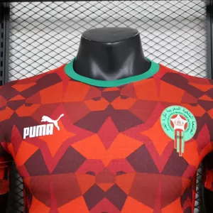 2023 Morocco Player Version S-XXL Cheap Soccer Jerseys 1