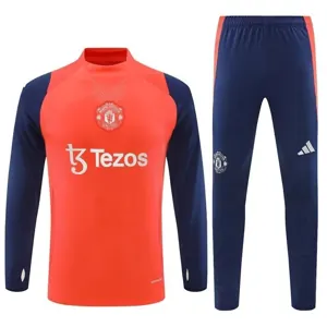 24-25 Manchester United Long Sleeve Training Suit Football Shirts