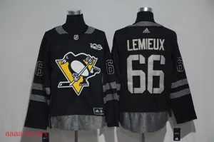 Pittsburgh Penguins 100 anniversary ice hockey jersey M-3XL 匹兹堡企鹅队100周年纪念版冰球服