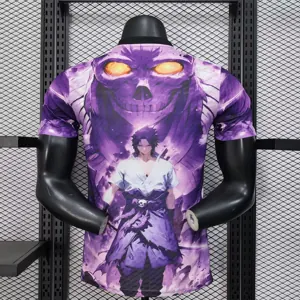 25-26 Japan Naruto & Sasuke Purple Special Edition Kit Player Version Shirt AAAAJersey Wholesal 1