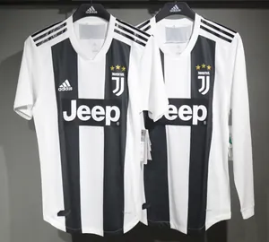 18-19 Juventus Home Retro Kit Vintage Player Version Long Sleeve Shirt AAAAJersey Dropship Yupoo 10