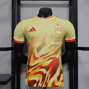 2024 Spain Yellow Special Edition Player Version Shirt Sport AAAAJersey Yupoo