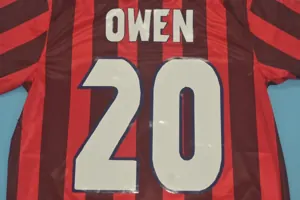 1998 England away red 7