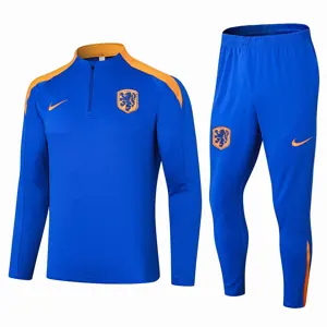 2024 Netherlands Long Sleeve Training Suit Football Shirts