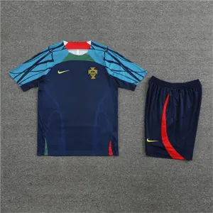 2022 Portugal Training Jersey Royal Blue 5