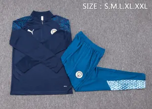 23-24 Manchester City Long Sleeve Training Suit Yupoo 1