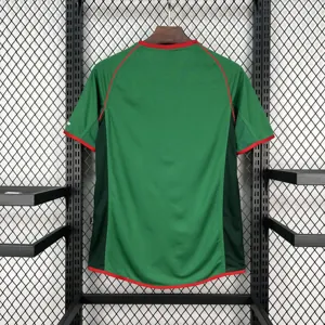 2002 Mexico Mens Home Football Retro Kit Vintage T-Shirt AAAAJersey Wholesale Yupoo 8 7