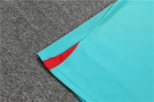 22-23 Barcelona training suit short sleeve kit blue 9