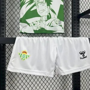 25-26 Real Betis Hummel x Limited-edition Naruto Kid Kits Youth Apparels AAAAJersey Wholesale Y 2