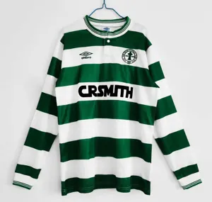 87-89 Celtics home long sleeve