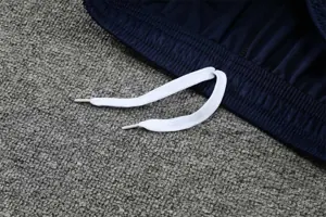 2022 France Training Suit Short Sleeve Kit White Blue 3