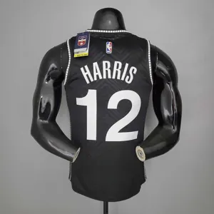 2021 HARRIS#12 Brooklyn Nets Bonus Edition Black 1