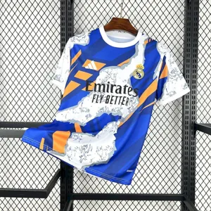 25-26 Real Madrid Pre-Match Third T-Shirt Football Apparels Soccer AAAAJersey Yupoo 5