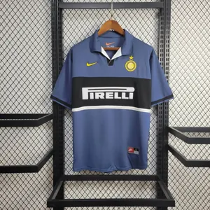 98-99 Inter Milan Third Retro Kit Vintage Shirt Football AAAAJersey Supplier