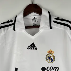 08-09 Real Madrid Retro Home Kit Vintage White Shirt Football Jerseys Yupoo 10
