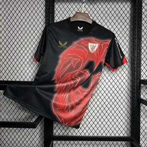 24-25 Athletic Bilbao Pre-Match Shirt Soccer Uniforms Soccer AAAAJersey Yupoo 2