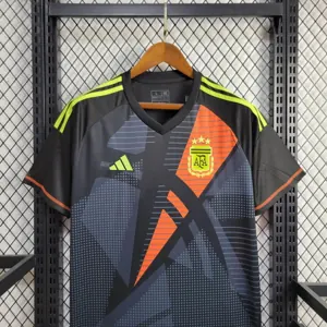 2024 Argentina Goalkeeper Black Kit Soccer Jerseys Yupoo 6