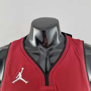 75th Anniversary Miami Heat Jordan JAMES #6 Burgundy NBA Jersey 5