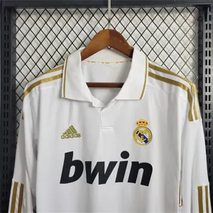 11-12 Real Madrid home long sleeve 3