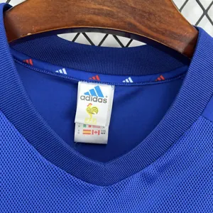 2002 France Home Mens Retro Kit Vintage Football T-Shirt AAAAJersey Supply Yupoo 6 2