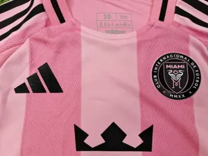 25-26 Inter Miami Home Player Version Kid Kits Youth Apparels AAAAJersey Dropship Yupoo 4