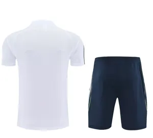 25-26 Real Madrid UBP White Training Kits Football Tracksuits 2
