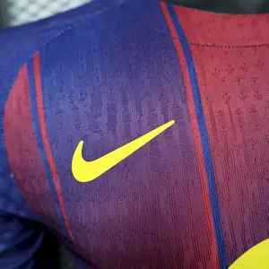 25-26 Barcelona Home Long Sleeves Kit Player Version Shirt AAAAJersey Supply Yupoo 6