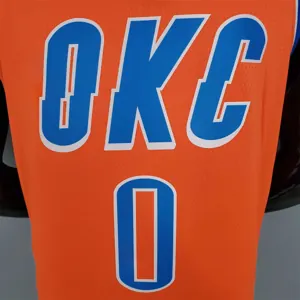 WESTBROOK#0 Thunder Jordan Orange 6