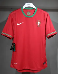 2012 Portugal Euro Cup Home Retro Kit Vintage Player Version Sino Shirt AAAAJersey Dropship Yup 2