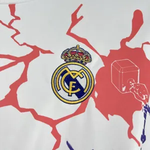 25-26 Real Madrid Pre-Match Football T-Shirt AAAAJersey Wholesale Yupoo 2