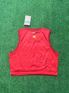 25-26 PSG Women's Summer Red Player Edision Kit Lady Vest Apparels AAAAJersey Supply Yupoo 1
