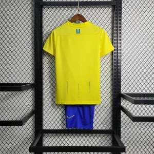 23-24 Kids Al Nassr Home Sizes 16-28 Soccer Jerseys 1