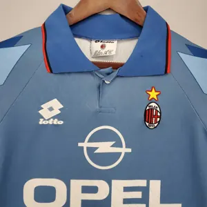 95-96 AC Milan blue away 6
