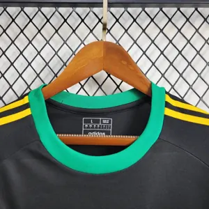 2024 Jamaica Training Kit Black Shirt Best Jerseys Yupoo 6