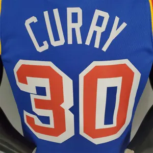 CURRY#30 75th Anniversary Warriors Blue 4
