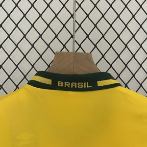 1994 Brazil Home Retro Kids Kits World Cup Shirt Soccer Jerseys Yupoo 5