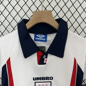 1998 England Home Retro Kid Kits Youth Apparels Sport AAAAJersey Yupoo 2