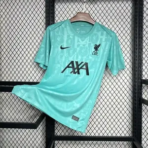 24-25 Liverpool Green Training Kit Football AAAAJersey Yupoo S-2XL