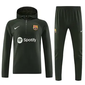 23-24 Barcelona Hoodie Long Sleeve Training Suit Yupoo